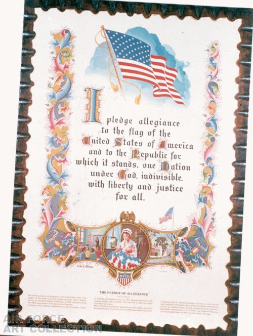 THE PLEDGE OF ALLEGIANCE